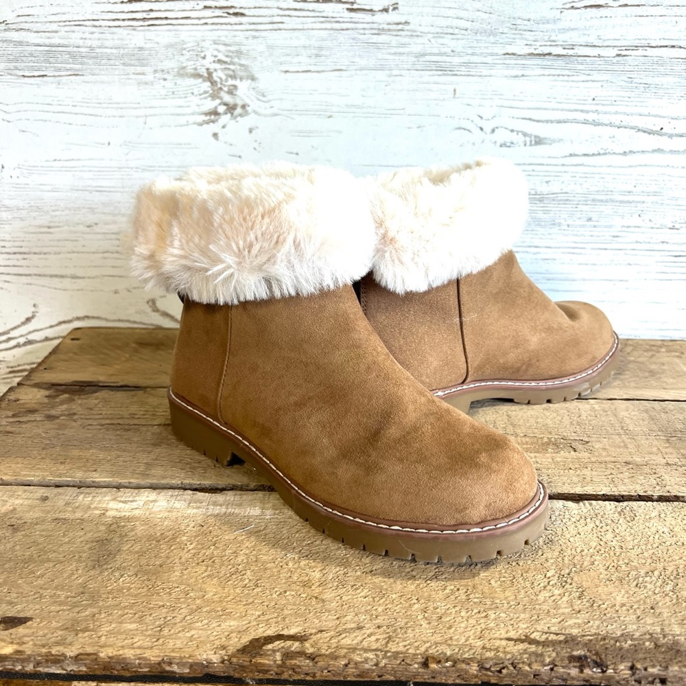 American eagle booty faux fur size 5